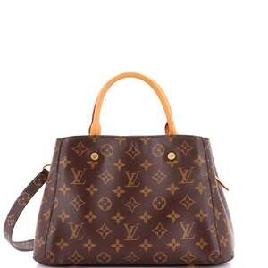 Louis Vuitton Montaigne Handbag Canvas #228445L23B